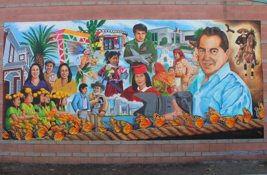 Finishing touches placed on mural memorializing ‘Memo’ | The Star News