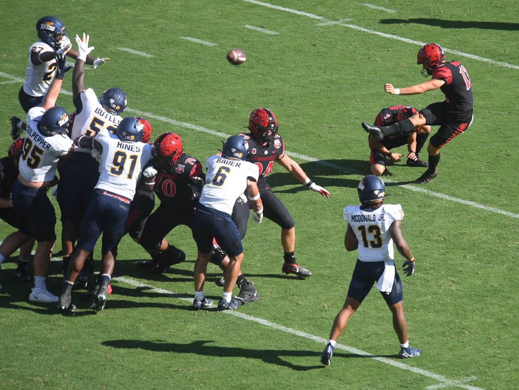 Late Score Rockets SDSU Past Toledo 17-14 - SDSU Athletics