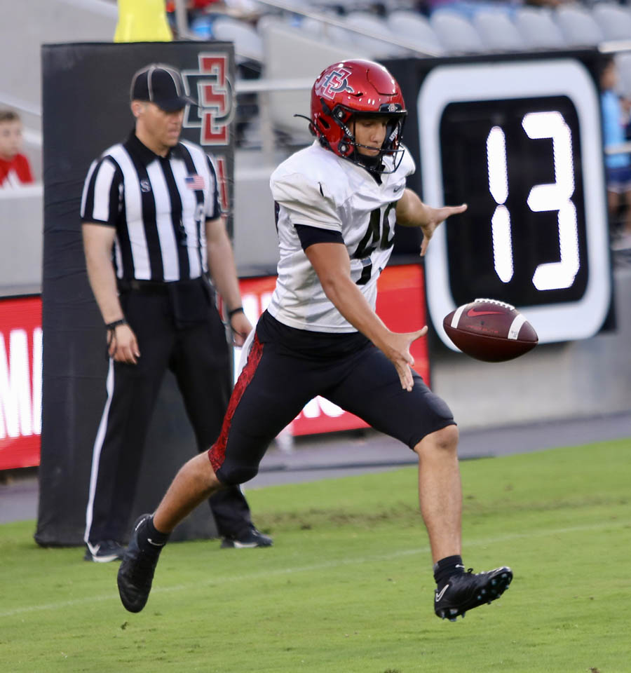Well, well, well — Aztecs offense shows some life in Snapdragon scrimmage -  The San Diego Union-Tribune